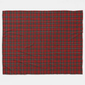 Deken - Rood Tartan Macpherson Clan (L) (Voorkant (Horizontaal))