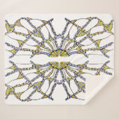 Deken - Sherpa (Doodle - Handgetrokken) (Voorkant (horizontaal))