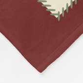 deken van de holle vacht | Middelgroot | rood (Hoek)