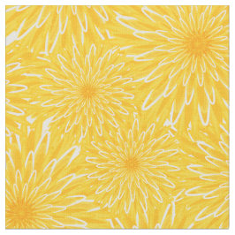 Deken van paardenbloemen stof