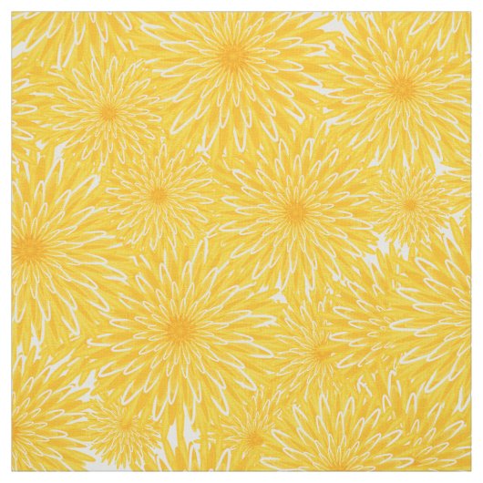 Deken van paardenbloemen stof (Swatch)