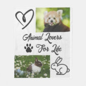 deken voor dierenliefhebbers<3 (Voorkant)