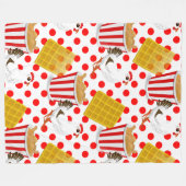 deken voor kippenwafels (Voorkant (Horizontaal))