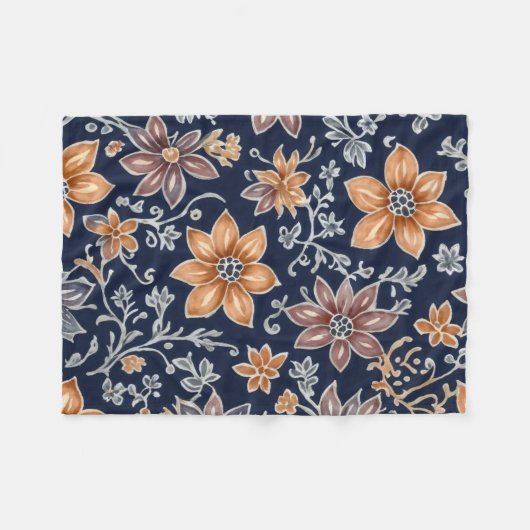 Dekens met batikpatroon (Voorkant (Horizontaal))