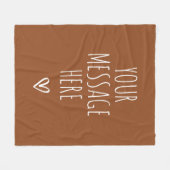 Dekens met eigen boodschap als cadeau voor vriende (Voorkant (Horizontaal))