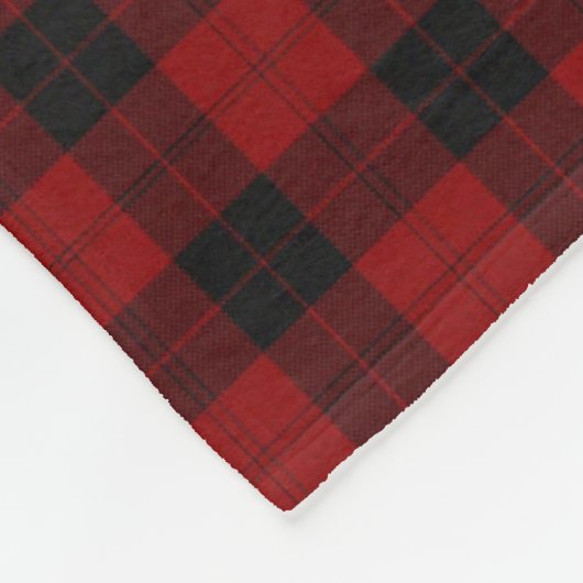Dekens met foto collage - Buffalo Plaid - Herinner (Hoek)