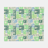 dekens van de yoga Pattern-vlooien (Voorkant (Horizontaal))