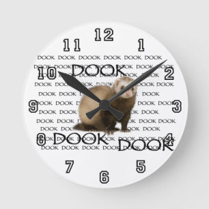 dekfret ronde klok