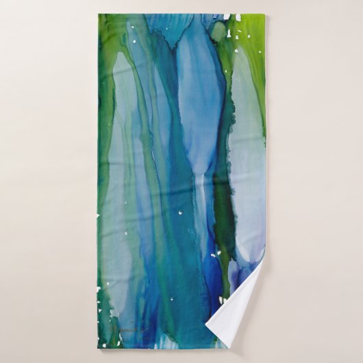 Dekhanddoekvrij stromend water badhanddoek (Badhanddoek)