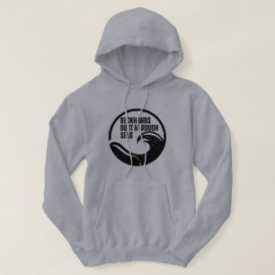 Dekhelpers Doen Het In Ruw Zee Grappig Vissen Hoodie