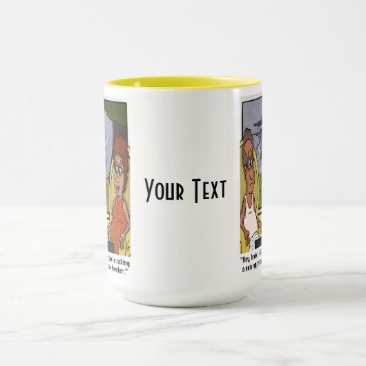 Dekhoorn Bewijs 15 oz Combo Mok (Midden)