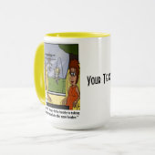 Dekhoorn Bewijs 15 oz Combo Mok (Voorkant links)