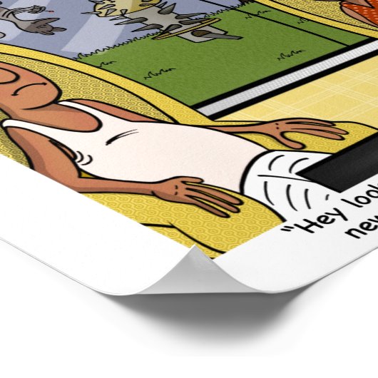 Dekhoorn bewijs van afboeking poster (Hoek)