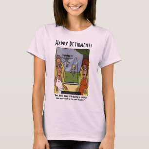 Dekhoorn Bewijs van Bleke roze T-shirt voor vrouwe