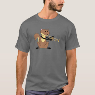 Dekhoorn De Trumpet afspelen T-shirt