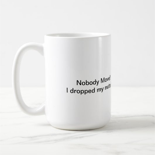 Dekhoorn en noten koffiemok (Links)