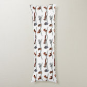Dekhoorn Frenzy Body Pillow (kies kleur) Lichaamskussen (Voorkant Verticaal)