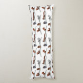 Dekhoorn Frenzy Body Pillow (kies kleur) Lichaamskussen (Achterkant (Verticaal))