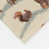 Dekhoorn Frenzy Fleece Blanket (crème) (Hoek)