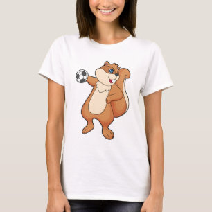 Dekhoorn Handbalspeler Handball T-shirt