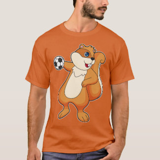 Dekhoorn Handbalspeler Handball T-shirt