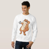 Dekhoorn Handbalspeler Handball Trui (Voorkant volledig)