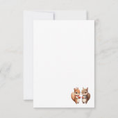 Dekhoorn Koppel vasthouden van een Kaart van de ha (Achterkant)