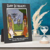 Dekhoorn Proef Plaque Fotoplaat (Zijkant)