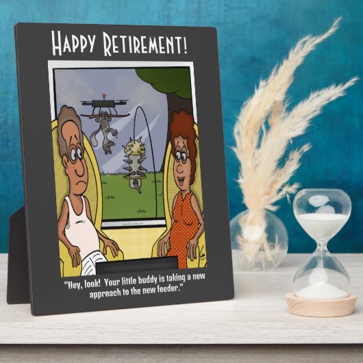 Dekhoorn Proef Plaque Fotoplaat (Zijkant)