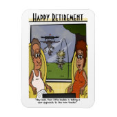 Dekhoorn Proef Retirement Magnet Magneet (Verticaal)