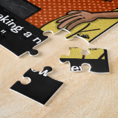 Dekhoorn Proof Jigzaag Puzzle 252 stuks Legpuzzel (Zijkant)