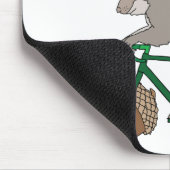 Dekhoorn Ridderbike met geankerde wielen Muismat (Hoek)