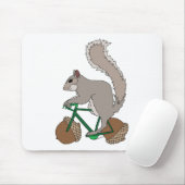 Dekhoorn Ridderbike met geankerde wielen Muismat (Met muis)
