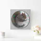 Dekhoorn wandklok (Huis)