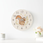 Dekhoorn wandklok (Huis)