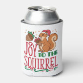 Dekhoornjestrij aan de eekhoorn blikjeskoeler (Blikje Voorkant)