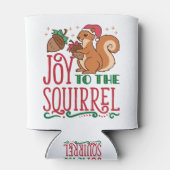 Dekhoornjestrij aan de eekhoorn blikjeskoeler (Achterkant)