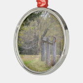 Dekhoornkop Metalen Ornament (Links)