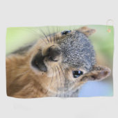 Dekhoornmagneet Golfhanddoek (Horizontaal)