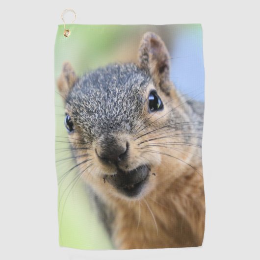 Dekhoornmagneet Golfhanddoek (Voorkant)