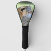Dekhoornmagneet Golfheadcover (Voorkant)