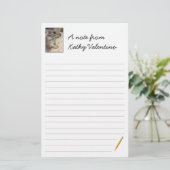 Dekhoornschrijver Gerolde schrijfbenodigdheden Briefpapier (Staand voorkant)