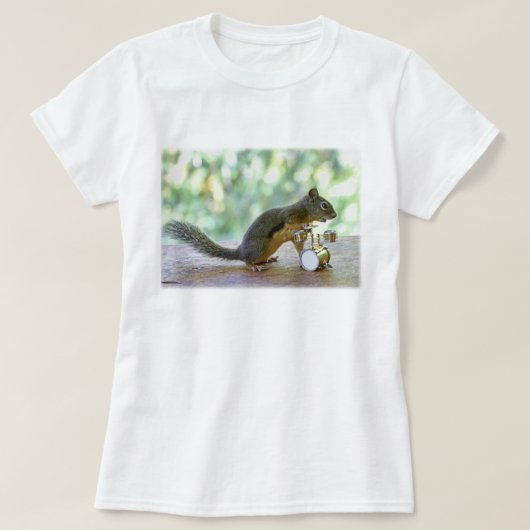 Dekhoornspuittrommels T-shirt (Design voorkant)