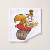 Dekhoorntjesloop Wauw Bad Handdoek (Wasdoekje)