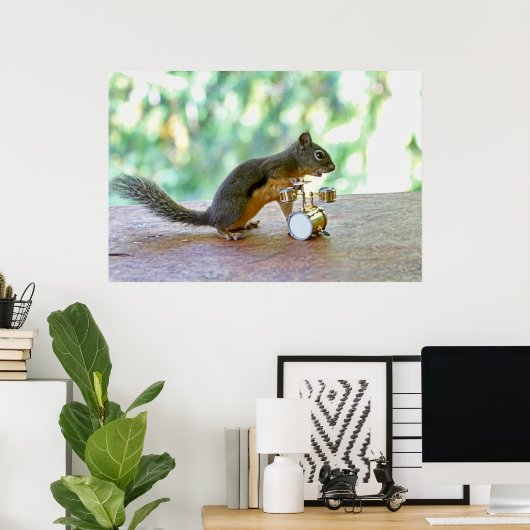 Dekhoornvaten Poster (Thuiskantoor)