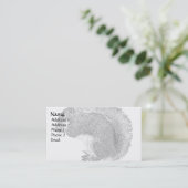 Dekhoornvlakte Visitekaartje (Staand voorkant)