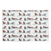 Dekhoornvlooienkoffers (kies kleur) kussensloop (Achterkant-Rechts)