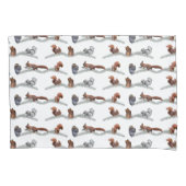 Dekhoornvlooienkoffers (kies kleur) kussensloop (Voorkant-Links)