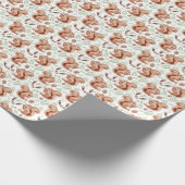 Dekhoornwerkpapier Cadeaupapier (Hoek)