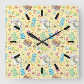 Dekkast Acrylwand Vierkante Klok (Voorkant)